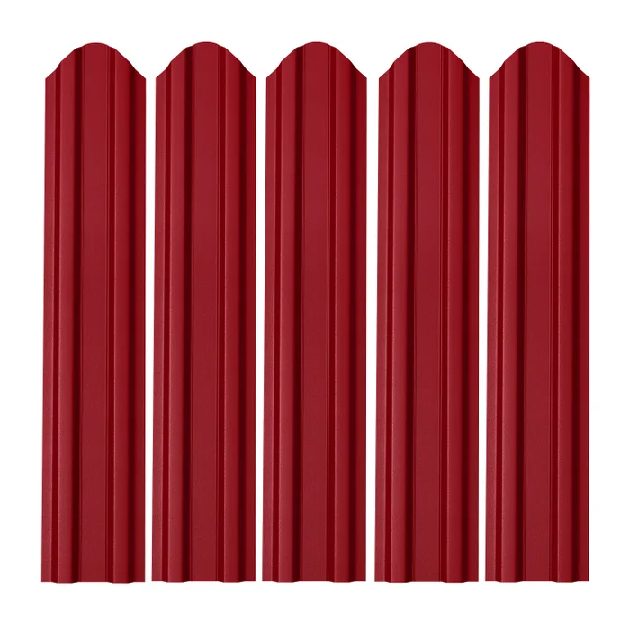 Sipca metalica gard rosu 3011 finisaj lucios 1500 x 0.45 mm [1]