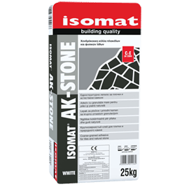 Adezivi - Adeziv cu granulație mare, pentru plăci și piatră naturală, Isomat, alb, 25kg
