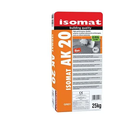 Adezivi - Adeziv flexibil pentru toate tipurile de placi ISOMAT AK 20, gri, interior/exterior, 25 Kg
