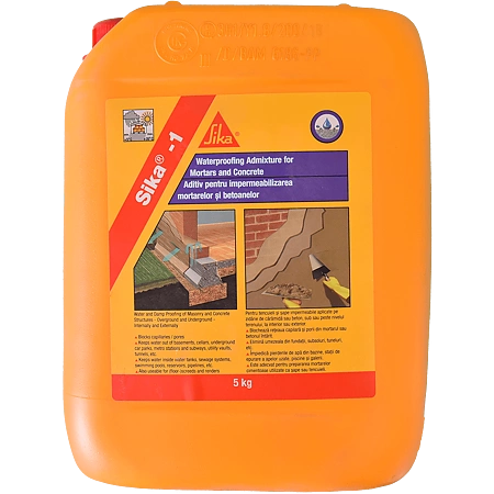 Tencuieli si mortare - Adeziv impermeabilizant pentru beton si mortar Sika 1, 5 kg