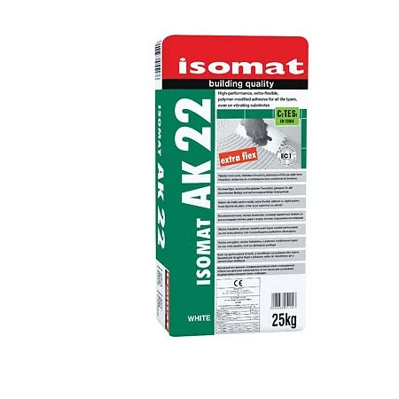 Adezivi - Adeziv piatra naturala si placari ceramice Isomat AK 22, alb, 25 kg