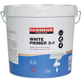 Vopsea si tencuieli decorative - Amorsă albă pentru interior WHITE PRIMER 2 IN 1