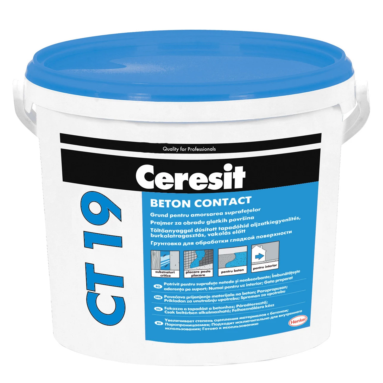 Produse - Amorsa perete Ceresit CT 19 Beton Contact, interior, 24 kg