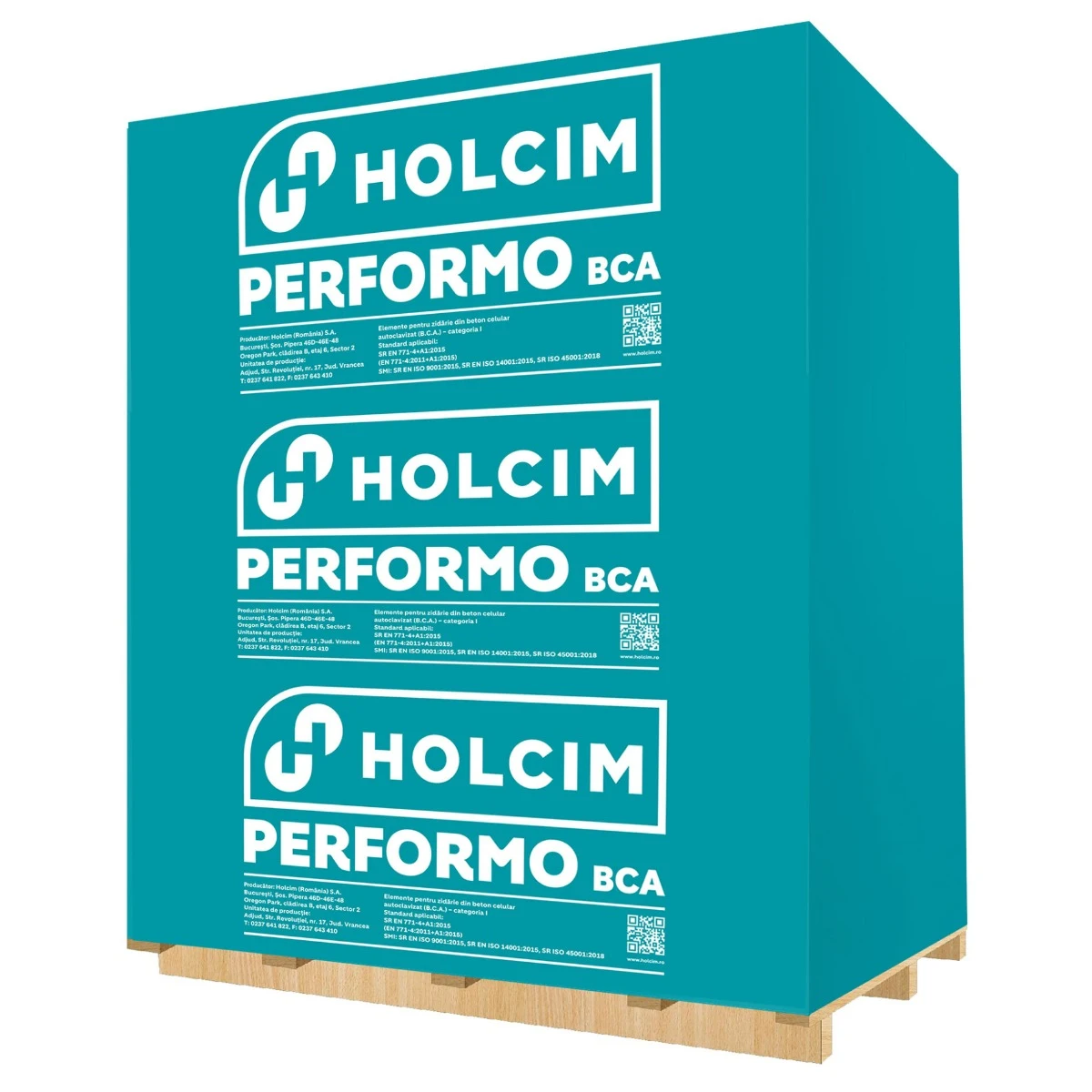 BCA Holcim Performo Clasic, 650 x 300 x 250 mm (LxGxH) [1]