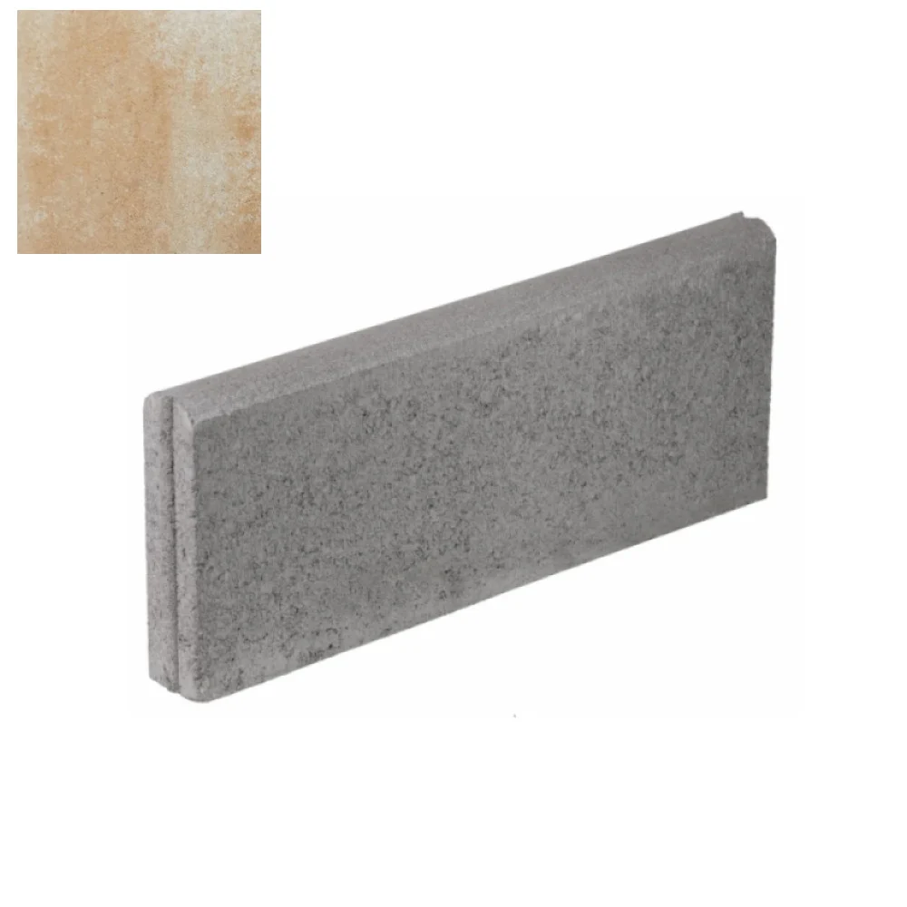 Pavele - Bordura Semmelrock 50x5x20 cm, bej nuantat