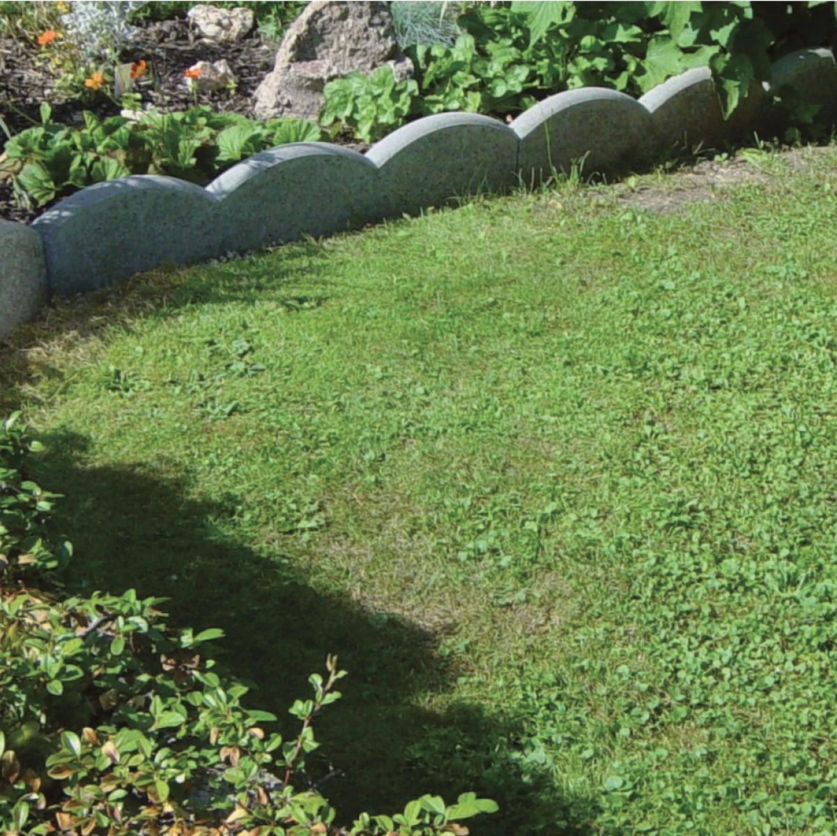 Bordura Semmelrock Arcade, gri, 1000 x 50 x 250 mm [2]