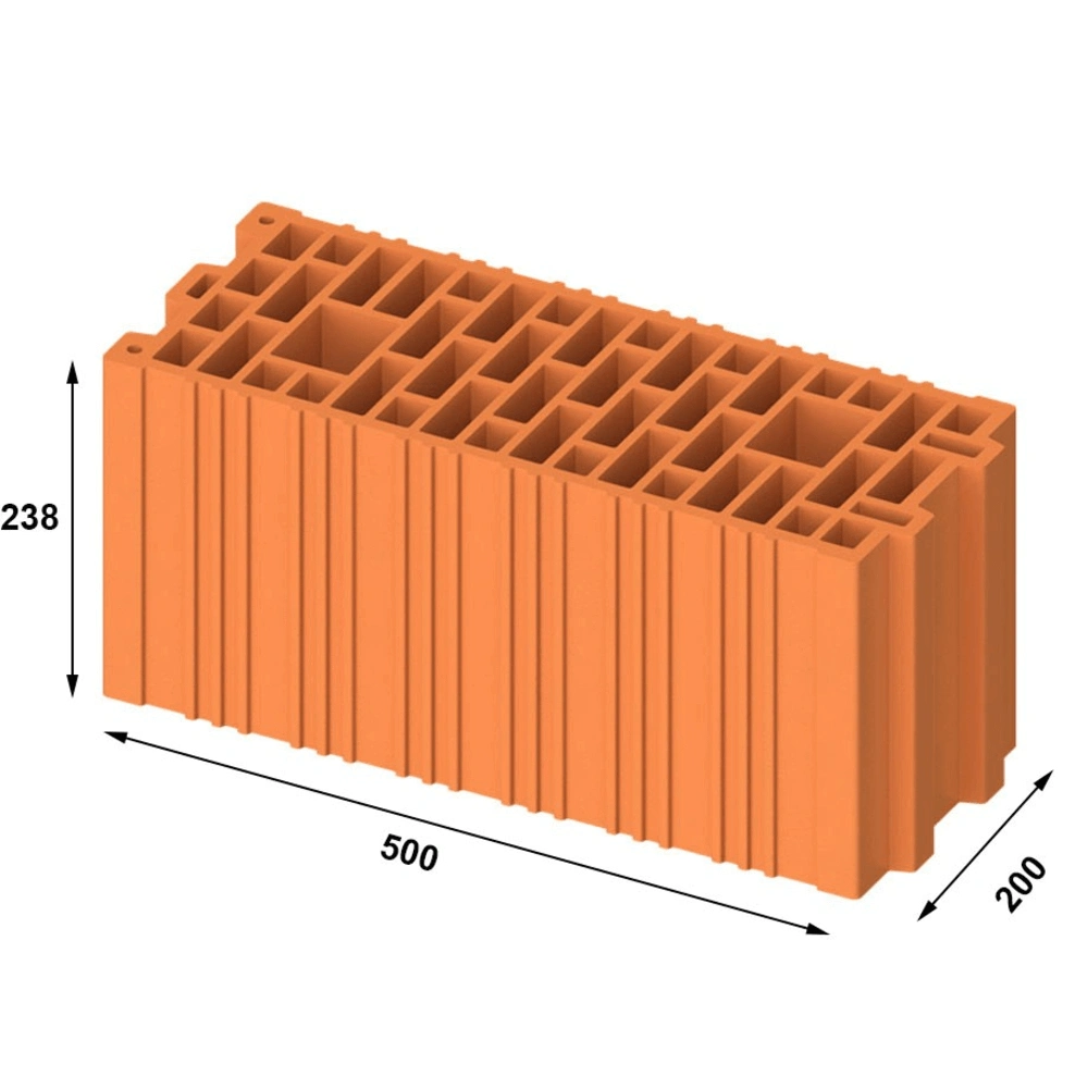 Zidarie, pavele si borduri - Caramida Leiertherm BKS 20 NF Brikston 500 x 200 x 238 mm
