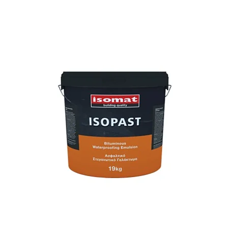 Hidroizolatii - Emulsie bituminoasa Isomat Isopast, negru, 19 kg
