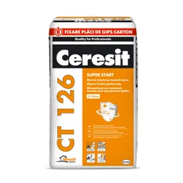 Gleturi - Glet Ceresit CT 126, pe baza de ipsos, interior, 20 kg