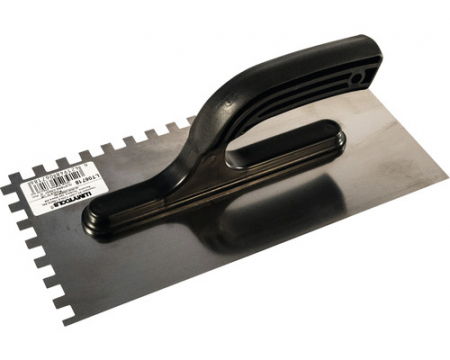 Gletieră zimțată Lumy Tools 270x130 mm dinți 8x8mm, mâner din plastic [1]