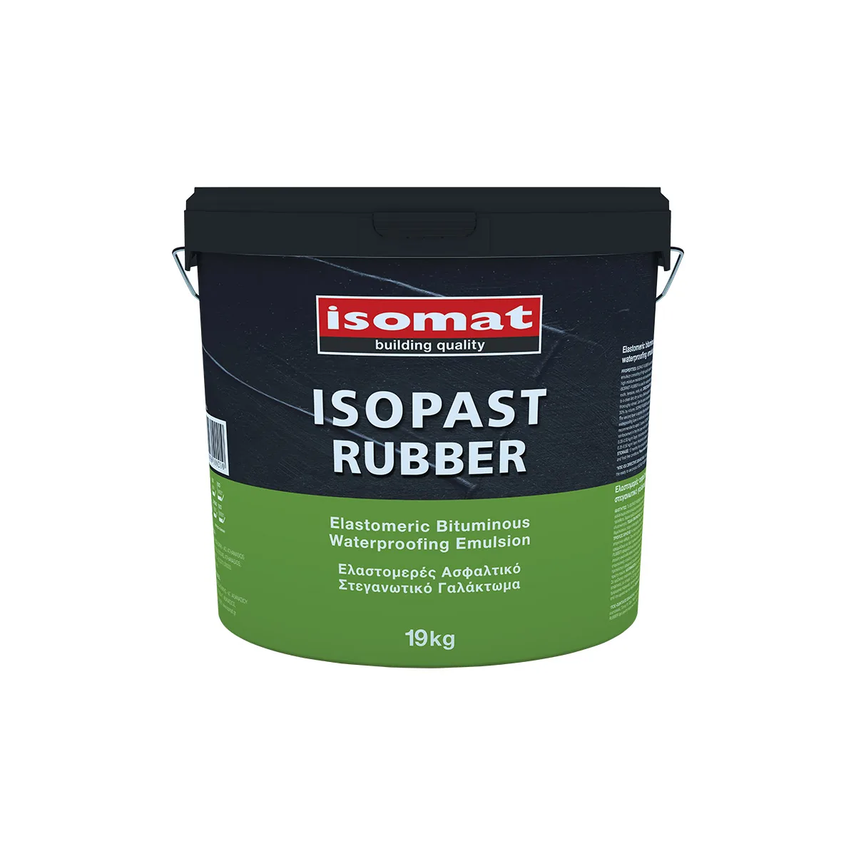 Izolatii - Isomat ISOPAST-RUBBER - emulsie bituminoasa elastomerica