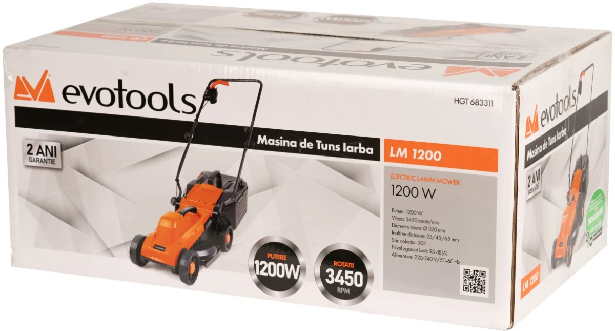 Masina de Tuns Iarba LM 1200 Evotools / P[W]: 1200 [2]