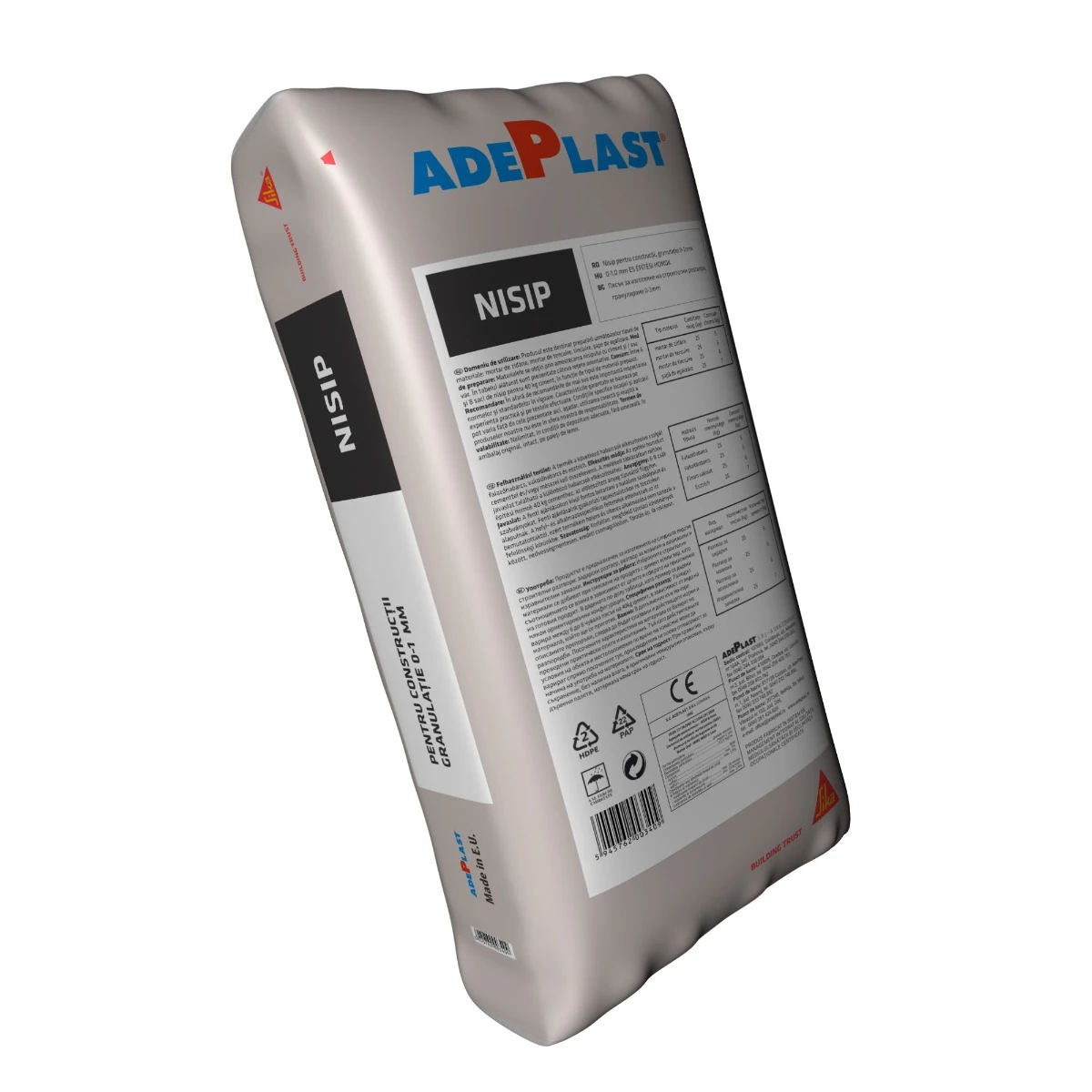 Nisip pentru constructii, Adeplast, interior / exterior, 25 kg [2]