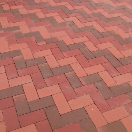 Pavele - Pavaj Rettango 20x10x6 cm, Brun Roscat - Durabil și Elegant