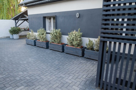 Pavaj rezidential Elis Pavaje, Dreptunghi D1, antracit, 200 x 100 x 40 mm [2]