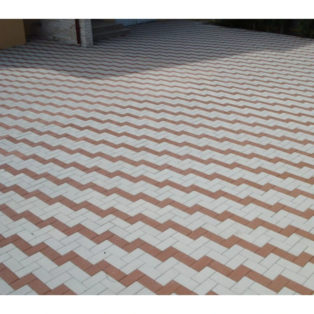 Pavaj rezidential Elis Pavaje, Dreptunghi D1, rosu, 200 x 100 x 40 mm [2]