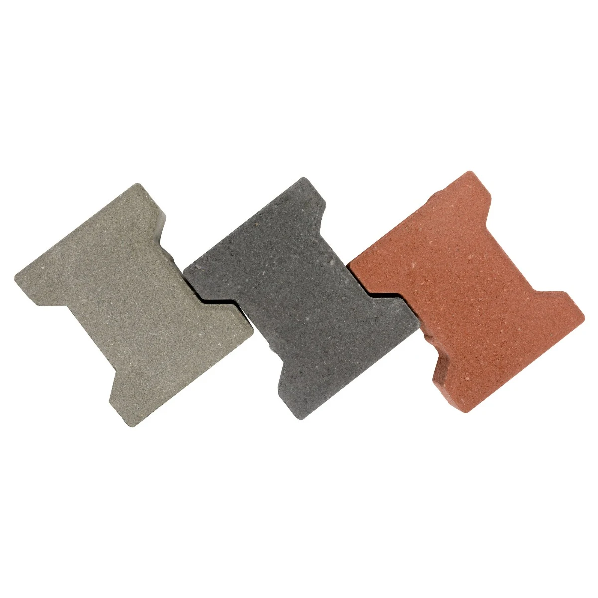 Pavaj rezidential Leier, Solido, dublu T, gri, 195 x 160 x 80 mm [2]