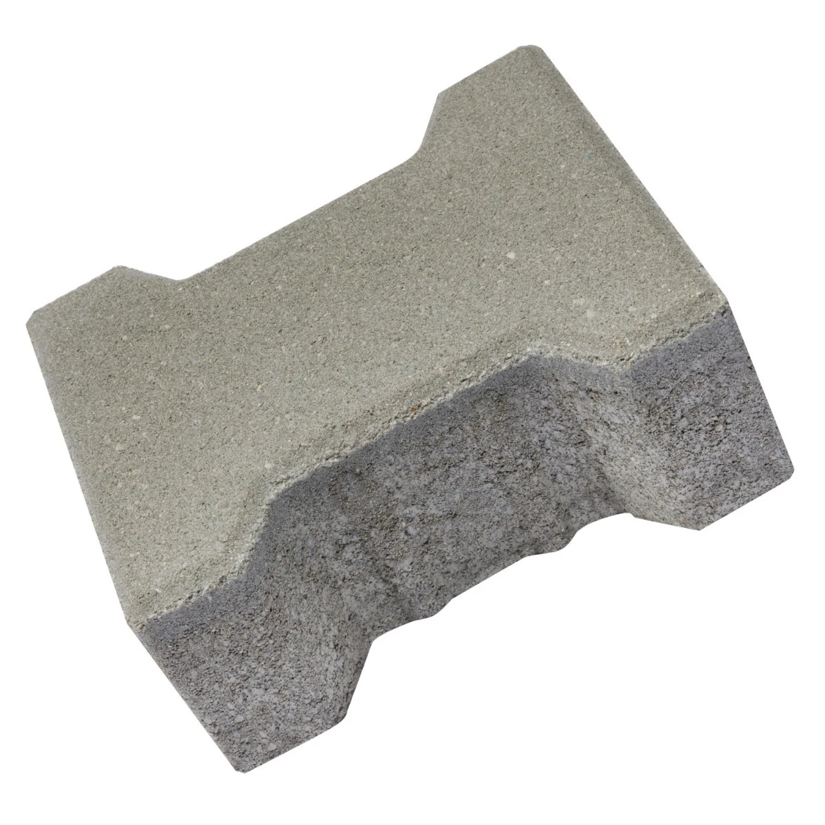 Pavele - Pavaj rezidential Leier, Solido, dublu T, gri, 195 x 160 x 80 mm