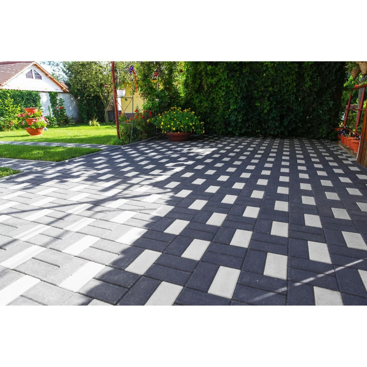 Pavele - Pavaj rezidential Petra Pavaje, Holland, dreptunghi, negru, 200 x 100 x 60 mm