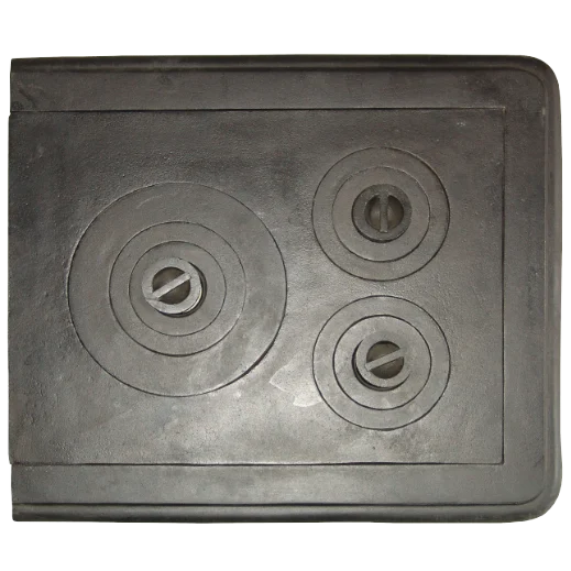 Accesorii pentru soba/seminee - Plita cu rama din fonta pentru soba, 720 x 610 mm