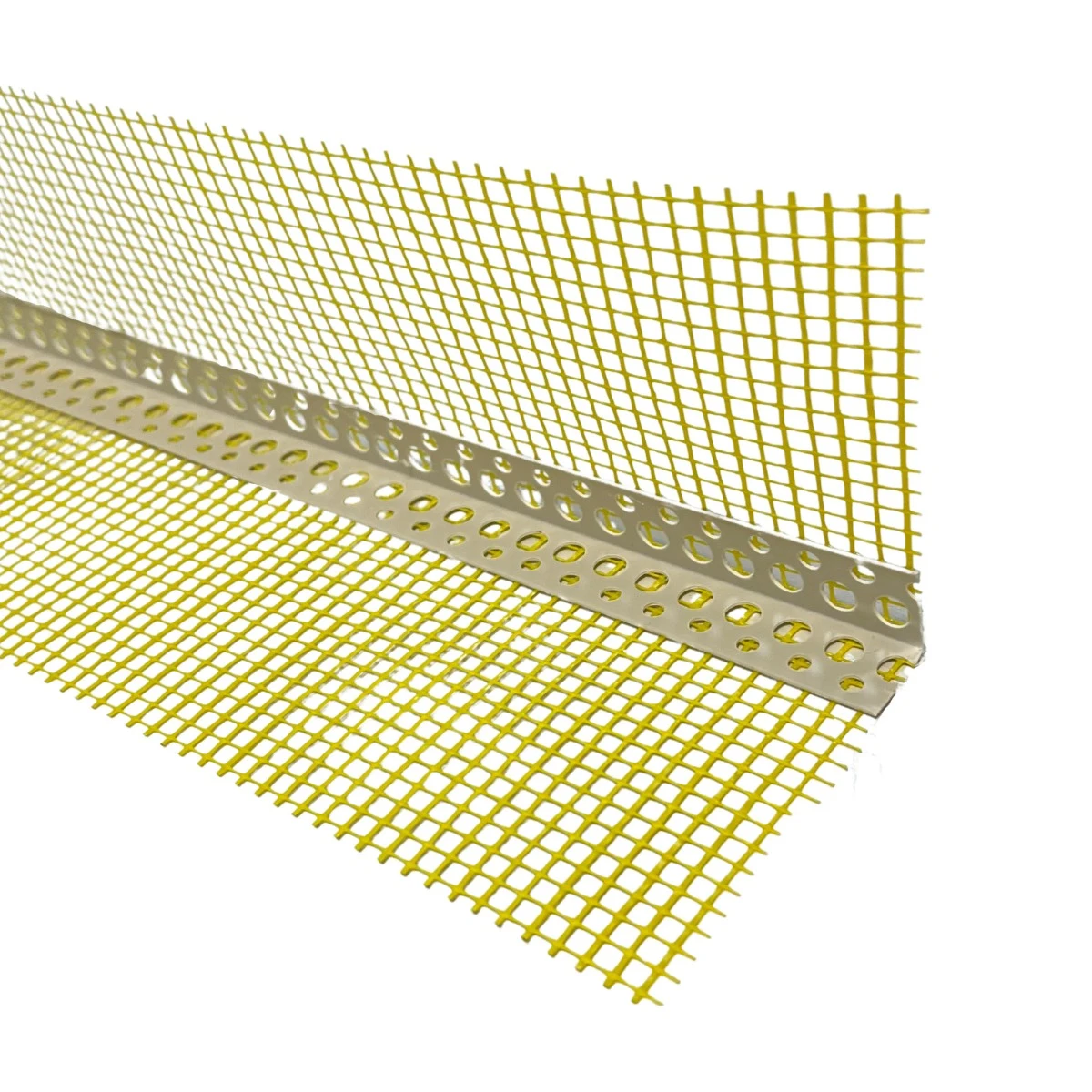 Profil colt cu plasa, interior / exterior, PVC, 100 x 2500 mm [1]