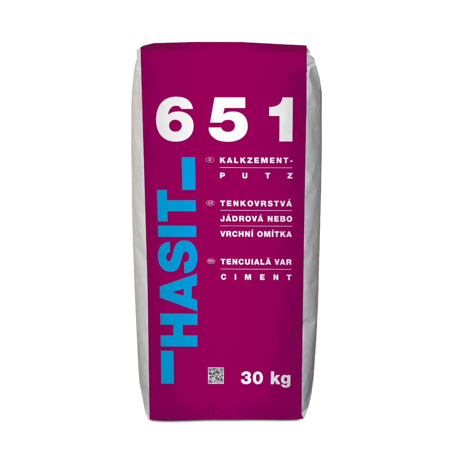 Mortare - Tencuiala suport interior/exterior HASIT 651, 30 kg