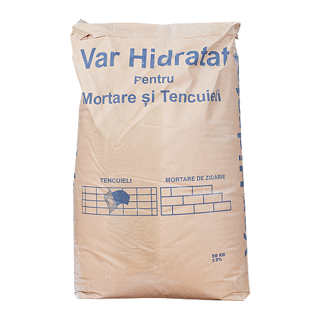Var - Var hidratat pentru mortare si tencuiala Carmeuse, sac 20 kg