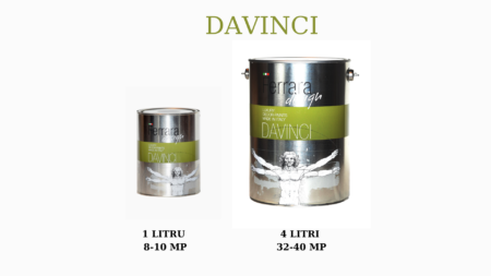 Vopsea si tencuieli decorative - Vopsea decorativă Davinci - Finisaj perlat și sidefat cu efecte unice