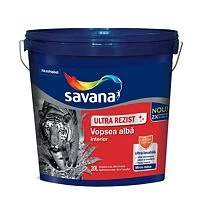 Vopsea si tencuieli decorative - Vopsea ultra-lavabila interior Savana Ultra Rezist, alb, 20 l