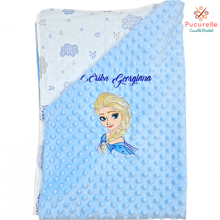 Trusou botez personalizat - 12 piese "Frozen Elsa" [7]