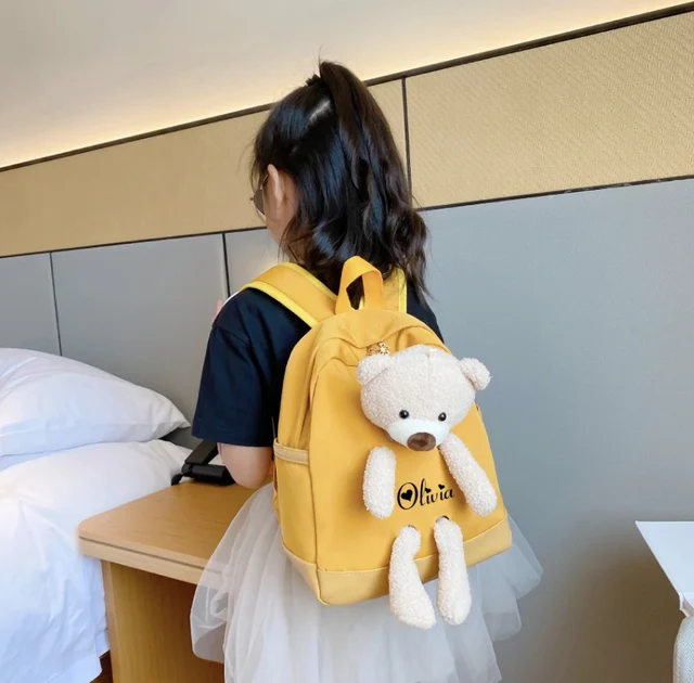 Rucsac /Ghiozdan Ursuleț personalizat prin brodare [4]