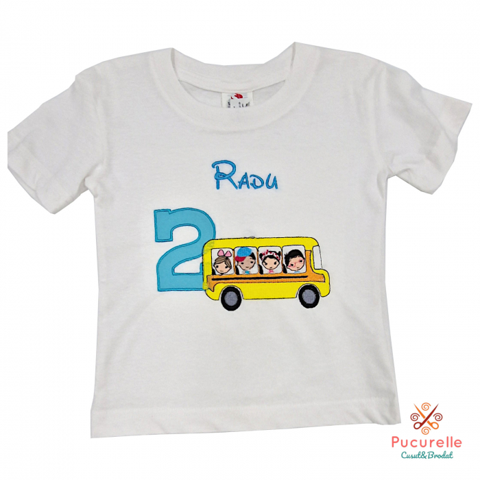 Tricou aniversar doi ani "Autobuz" [1]
