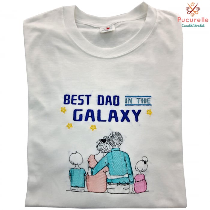 Tricou personalizat "Cel mai tare tată" [1]