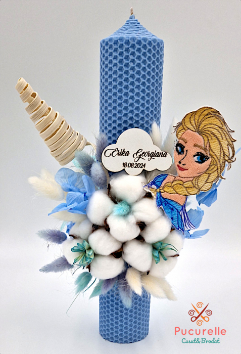 Trusou botez personalizat - 12 piese "Frozen Elsa" [6]