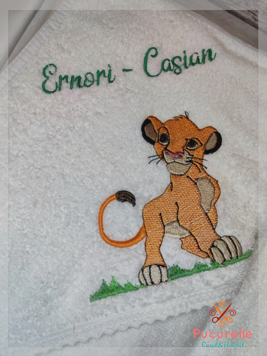 Trusou botez personalizat - 9 piese "Simba Rege Leu" [3]