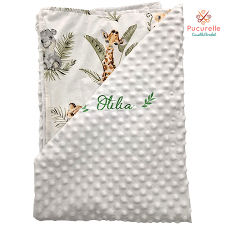 Set personalizat păturică și jucărie "Olive" [1]