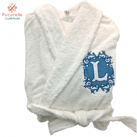Prosoape / Halate - Halat de baie personalizat - Monogramă