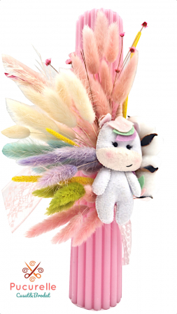Lumanare botez unicorn [1]
