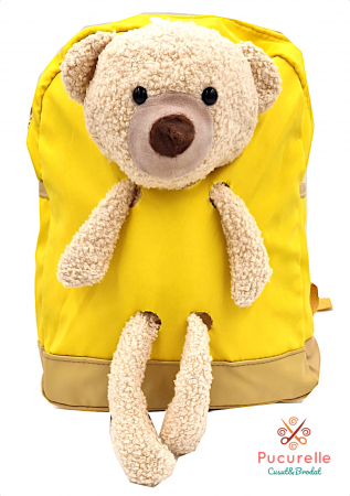 Rucsac /Ghiozdan Ursuleț personalizat prin brodare [1]