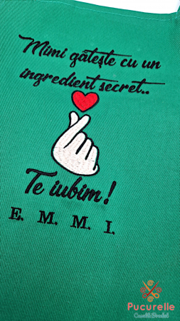 Șorț personalizat "Ingredientul secret" [2]