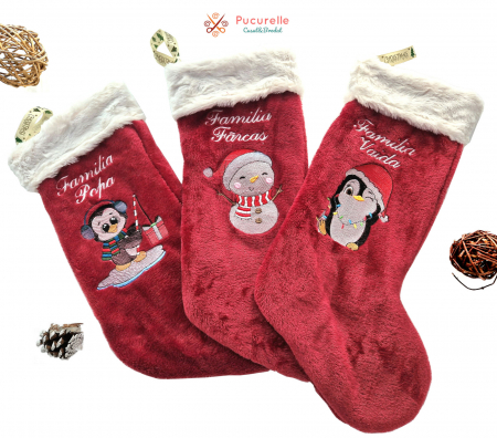 Diverse - Șosete Șemineu "Christmas Socks - Wine"