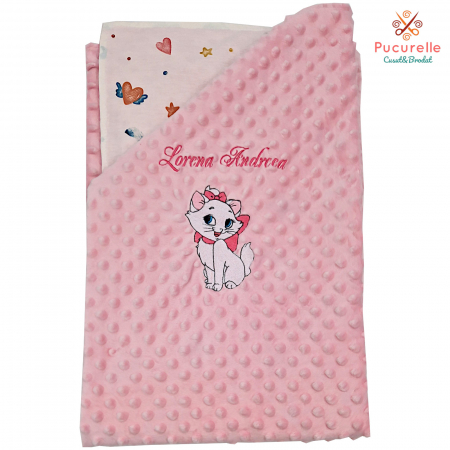 Trusou personalizat botez - 9 piese  "Pisica Marie" [2]