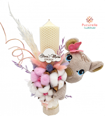 Trusou botez personalizat - 10 piese "Leoiacă" [1]