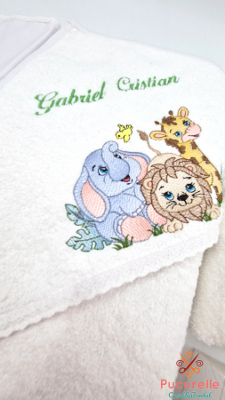 Trusou de bază personalizat pentru botez  - 7 piese "Safari" [3]