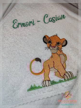 Trusou botez personalizat - 9 piese "Simba Rege Leu" [2]