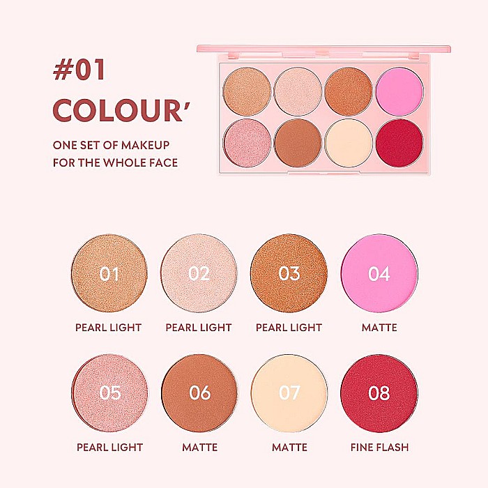 PALETĂ MAKEUP 4 IN 1 (nr #01) [6]