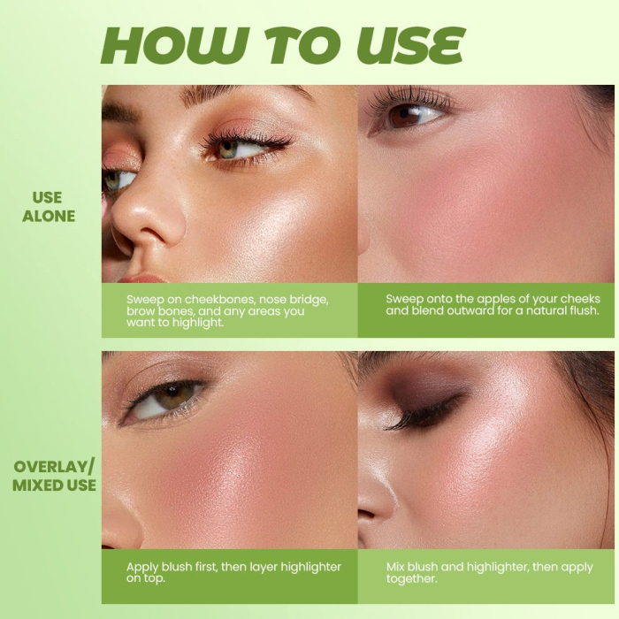 Blush & Highlighter Duo [10]