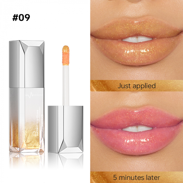 GLOSS STRĂLUCITOR care își schimbă culoarea la temperatura buzelor [12]