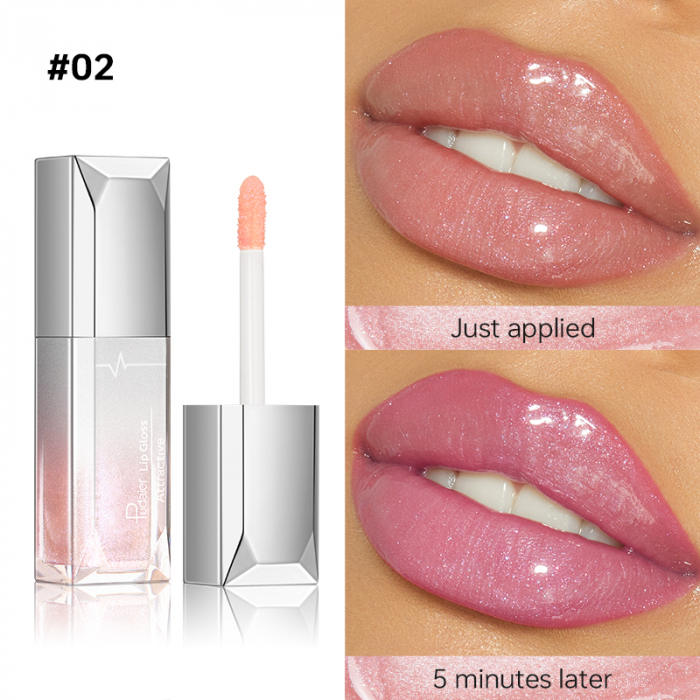 GLOSS STRĂLUCITOR care își schimbă culoarea la temperatura buzelor [2]