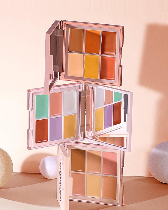 PALETĂ DE MACHIAJ PENTRU CORECTARE CULOARE & ANTICEARCĂN [6]